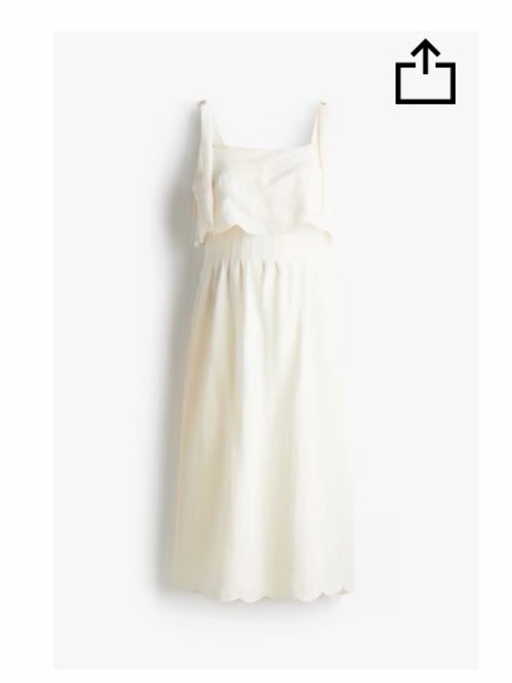 H&M
MAMA NURSING DRESS WITH TIE-TOP SHOULDER STRAPS